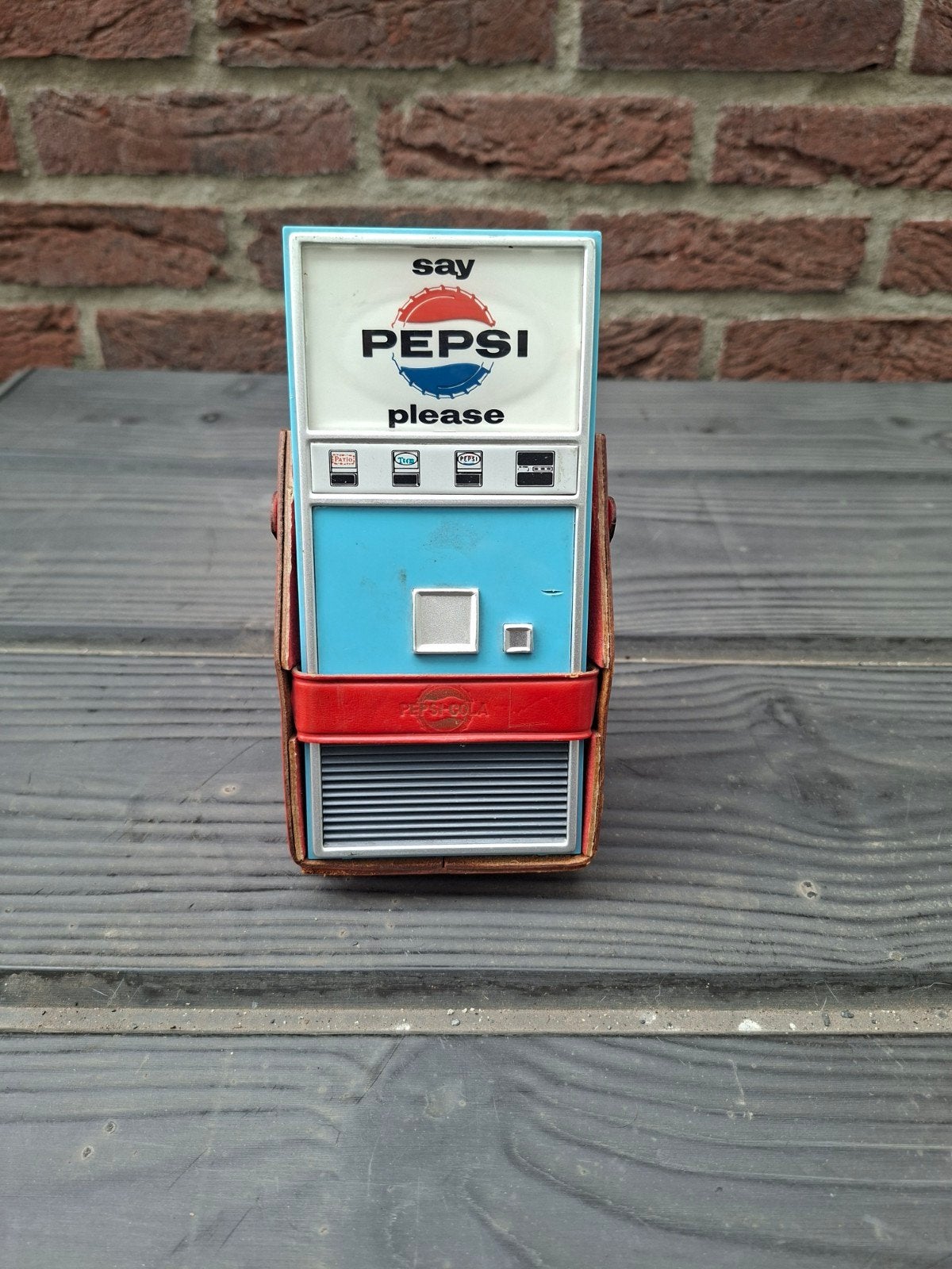Pepsi Cola Verkoopautomaat Transistorradio Japan, Verzamelen, Ophalen of Verzenden