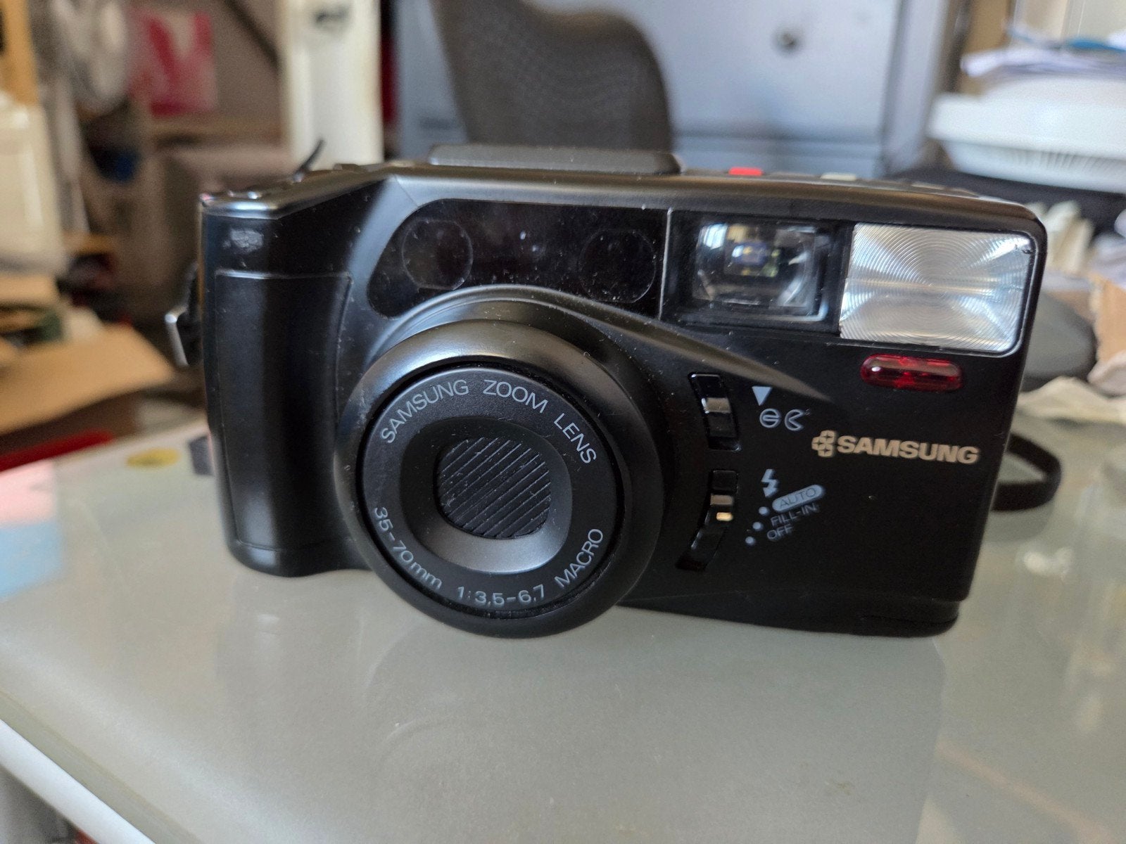 Samsung AF Zoom 770 Compact Camera - Vintage Analoog, Audio, Tv en Foto, Fotocamera's Analoog, Ophalen of Verzenden, Gebruikt