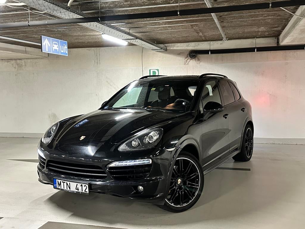 Porsche Cayenne Diesel Automaat Export, Automaat, Zwart, Leder, Diesel