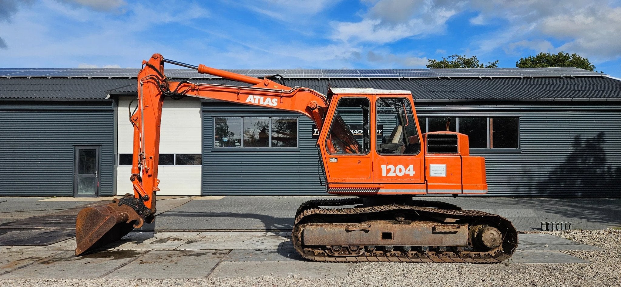 Atlas 1204 LC, Graafmachine