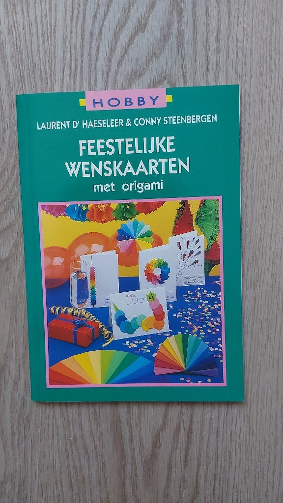 FEESTELIJKE WENSKAARTEN met ORIGAMI=NIEUW, Diverse, Nieuw, Ophalen of Verzenden, Overige onderwerpen