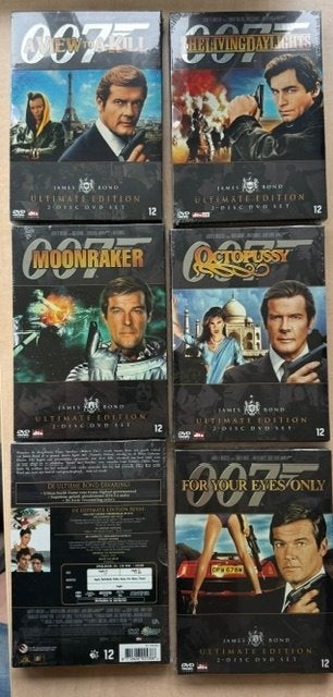 James Bond 007 DVD Collectie in Luxe Koffer - Ultimate Editi, Boxset, Actie, Ophalen of Verzenden, Zo goed als nieuw
