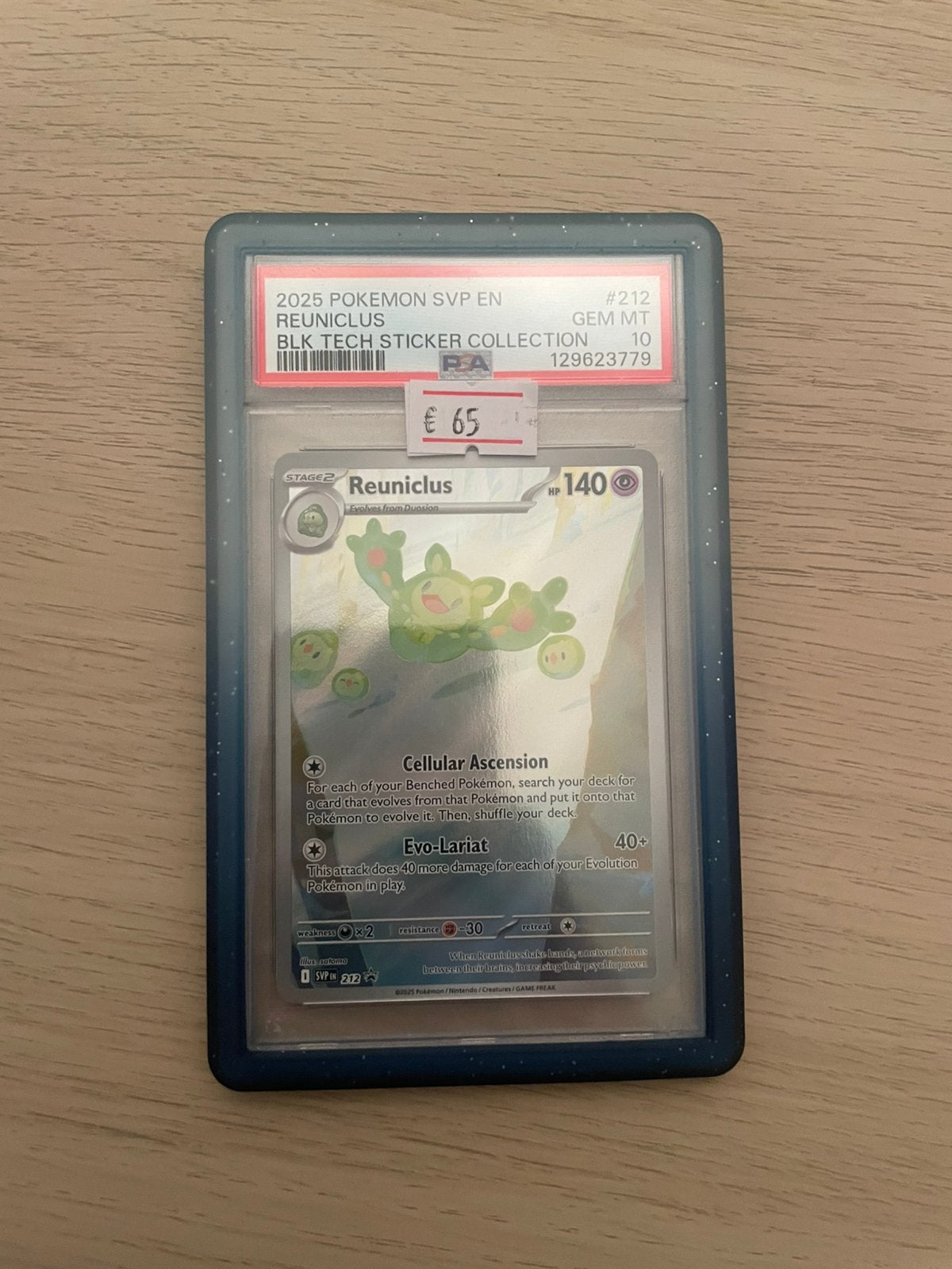 Reuniclus Promo PSA 10, Ophalen of Verzenden, Zo goed als nieuw