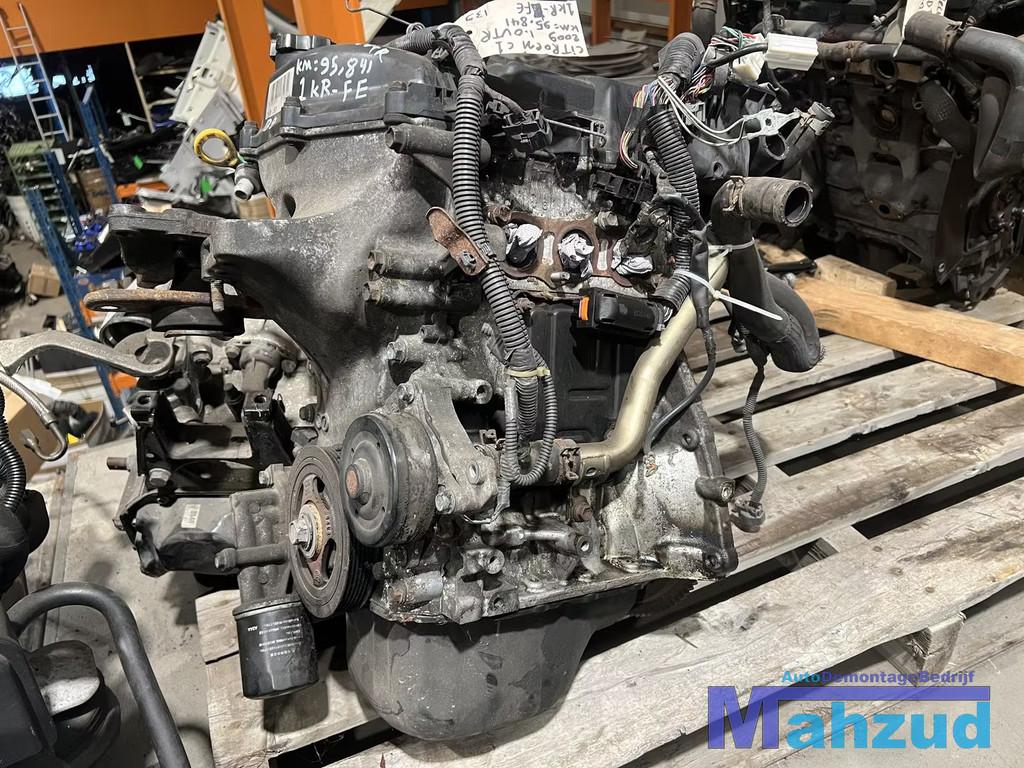 TOYOTA AYGO C1 107 1.0 Motorblok motor 1KRFE, Auto-onderdelen, Motor en Toebehoren, Info@toyota.co.jp, Gebruikt, Toyota Motor Corporation