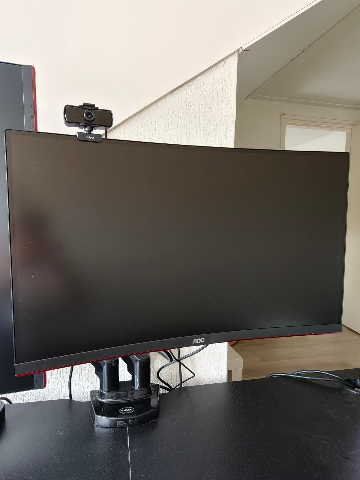 AOC Gaming QHD monitor CQ27G2SE 27 inch curved 165 Hz, IPS, Curved, AOC, Zo goed als nieuw