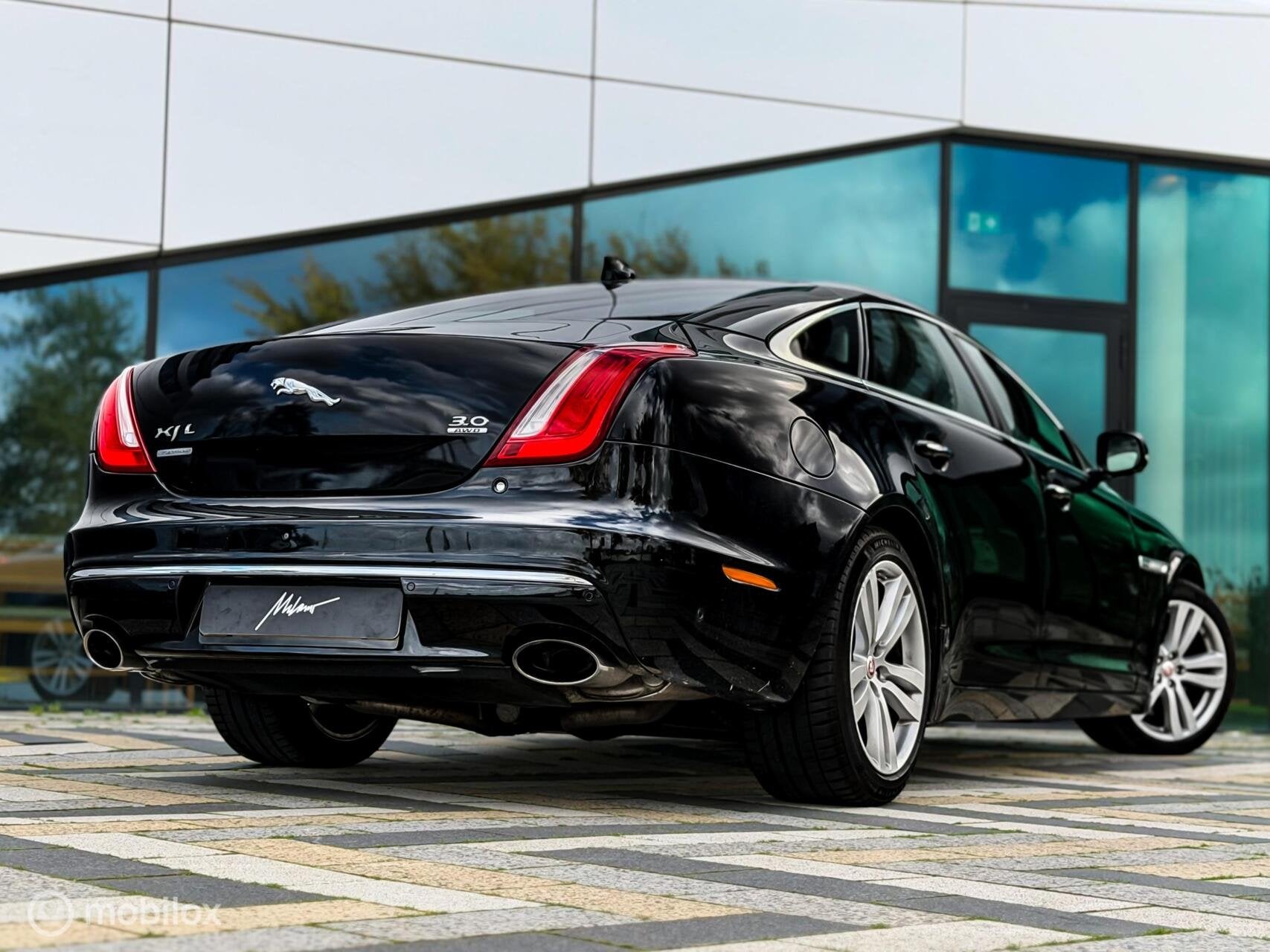 Jaguar XJ 3.0 V6 SC AWD Autobiography LWB |Alle opties|NL au, Auto's, Automaat, Gebruikt, Euro 6, 2995 cc