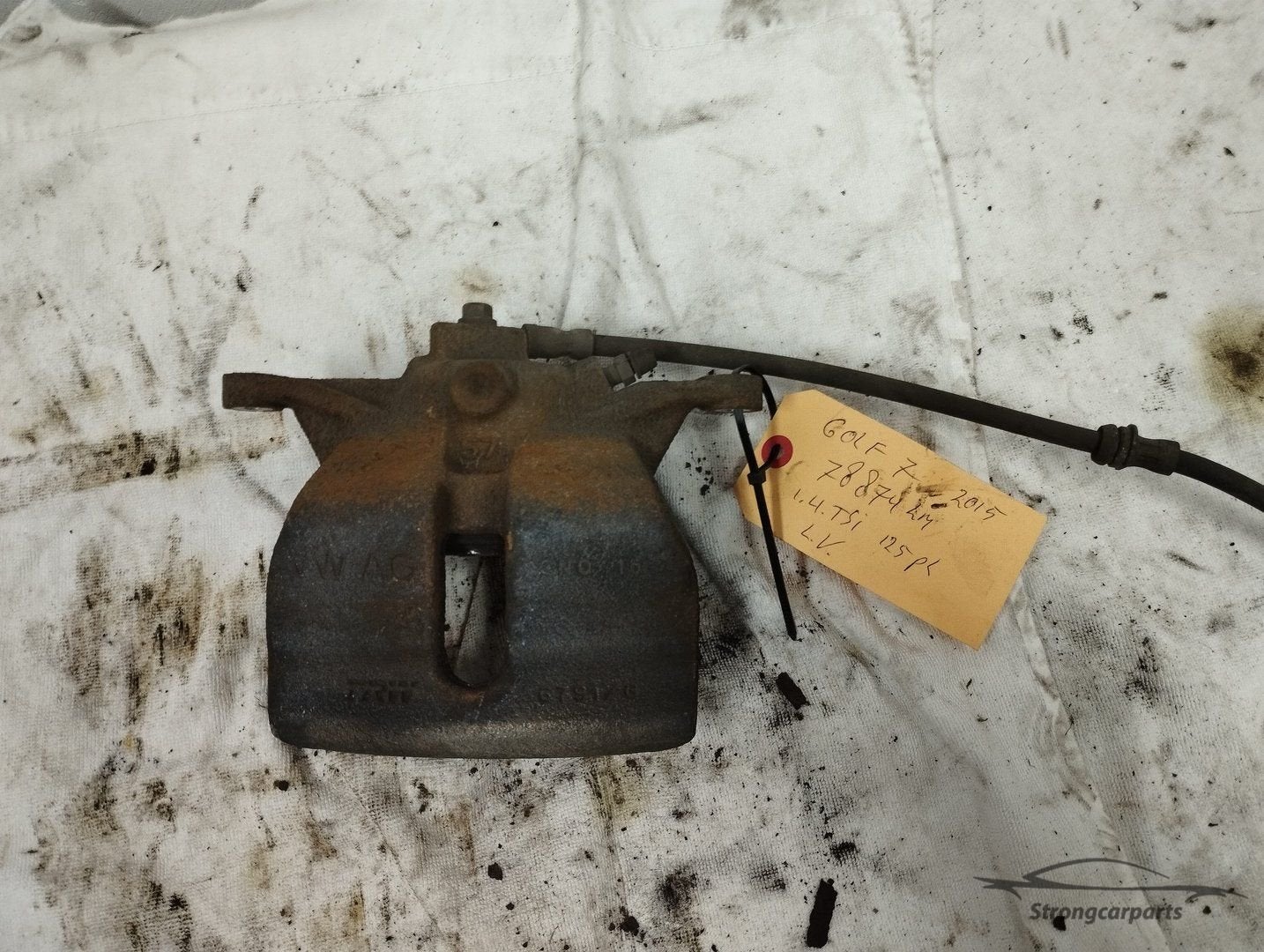 Remklauw links voor Golf 7 5G1 8V0615123, Auto-onderdelen, Remmen en Aandrijving, Gebruikt, -, Volkswagen, -