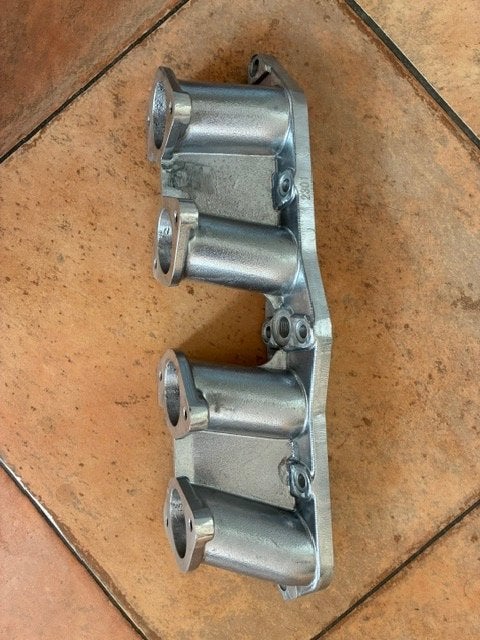 Inlaatspruitstuk voor dubbele Webers Ford Pinto / OHC, Ophalen of Verzenden, Nieuw, Ford