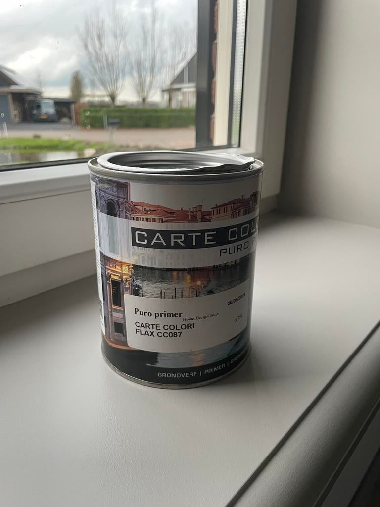 Puro Primer carte colori Flax kleur, Gebruikt, Ophalen of Verzenden, Lak, Grijs