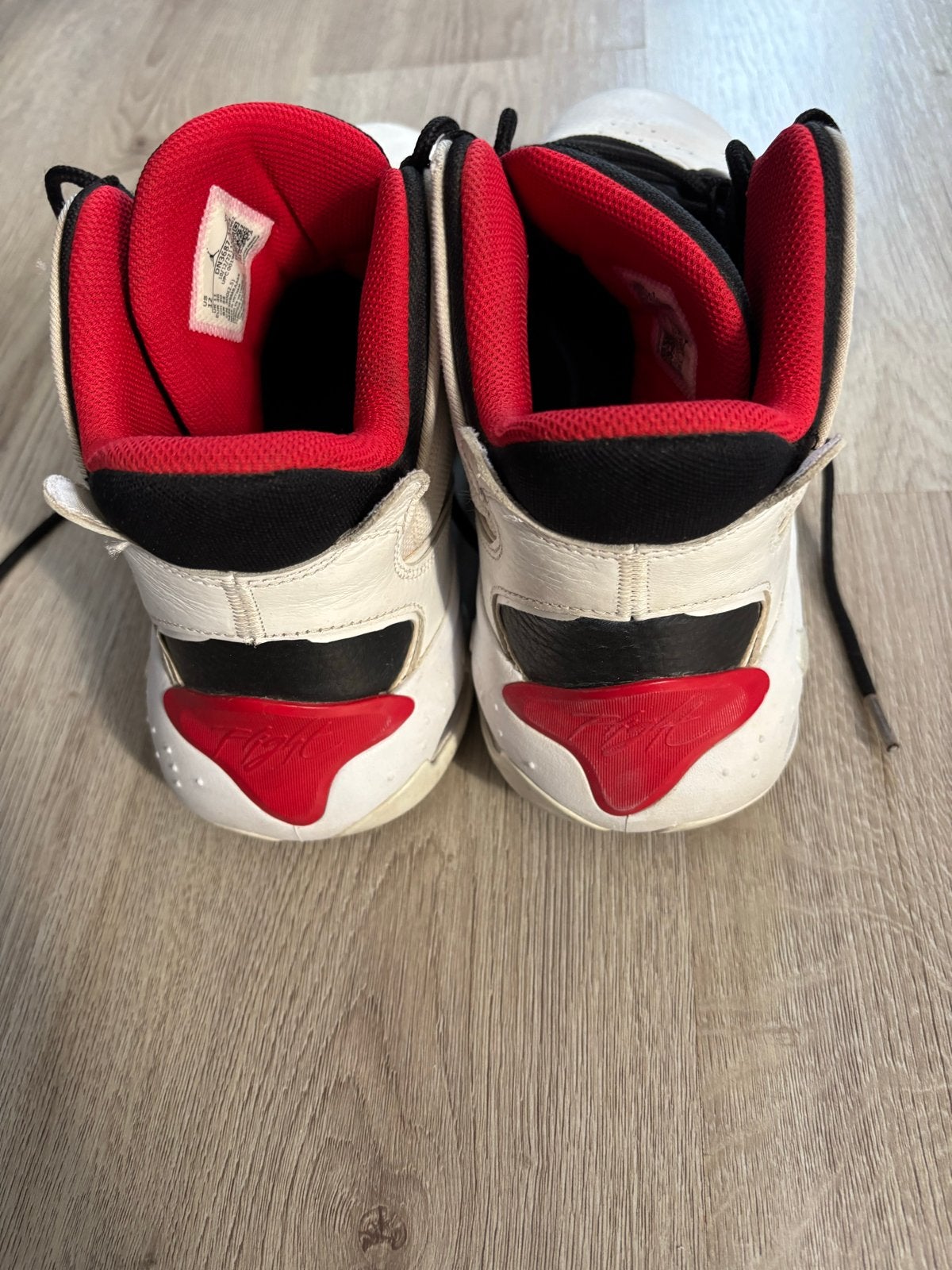 Nike Air Jordan Flight Sportschoenen - Maat 46, Ophalen of Verzenden, Gedragen, Wit, Sneakers of Gympen