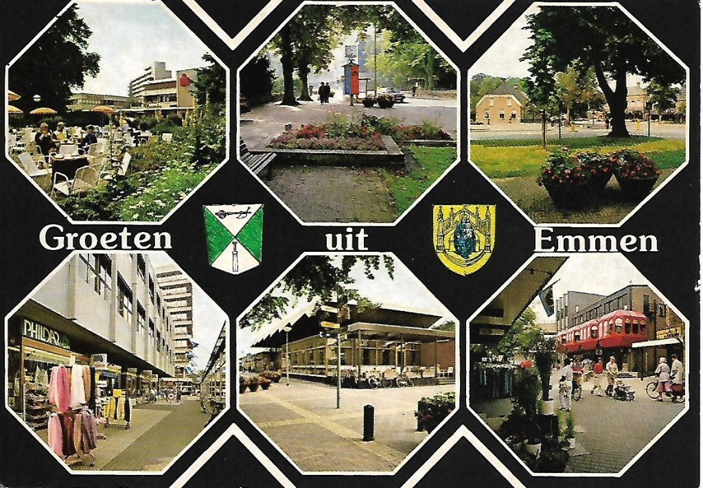 Emmen- -6-luik., Verzenden, 1980 tot heden, Gelopen, Drenthe