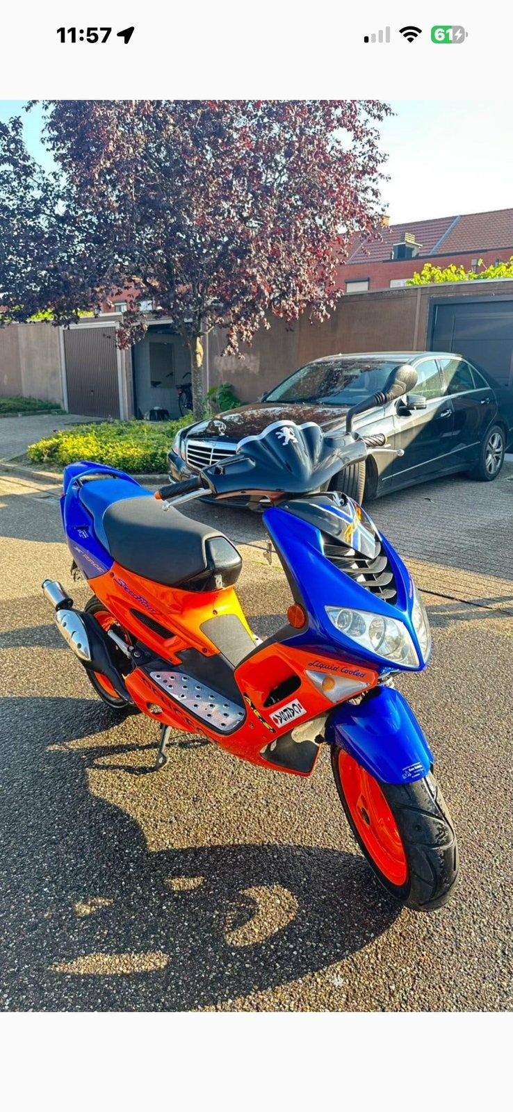 Peugeot speedfight 2 xrace ruilen kan ook, Ophalen, Zo goed als nieuw, Tweetakt, Speedfight