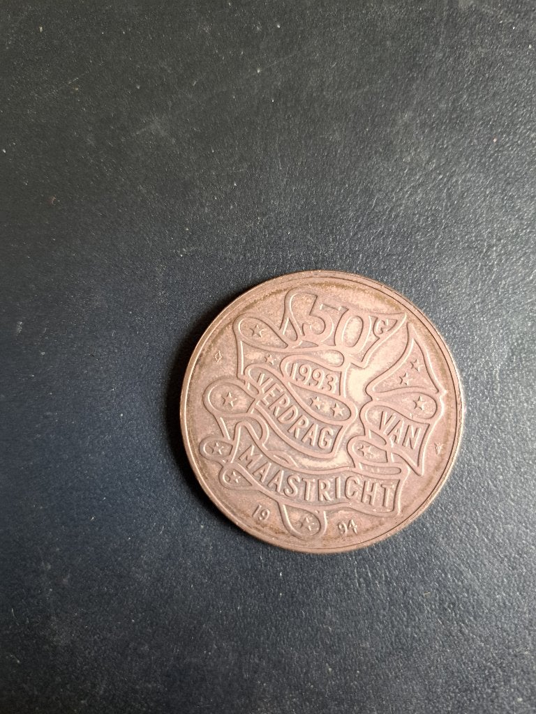 50 gulden muntstuk, Ophalen, Koningin Beatrix, Zilver, Losse munt