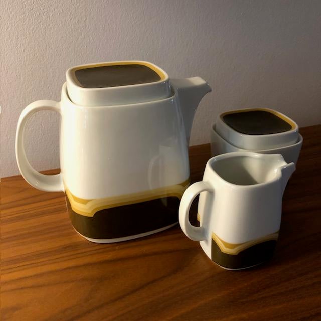 Theepot, koffiepot, Schirnding Bavaria, retro, vintage, ‘70, Ophalen of Verzenden