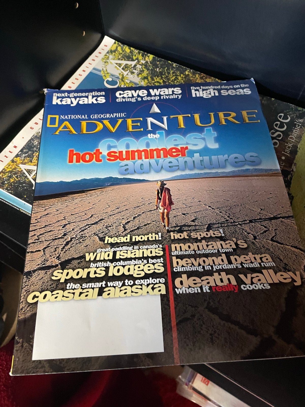 Tijdschriften National Geographic Adventure 1999-2002, Boeken, Ophalen, Gelezen, Overige typen