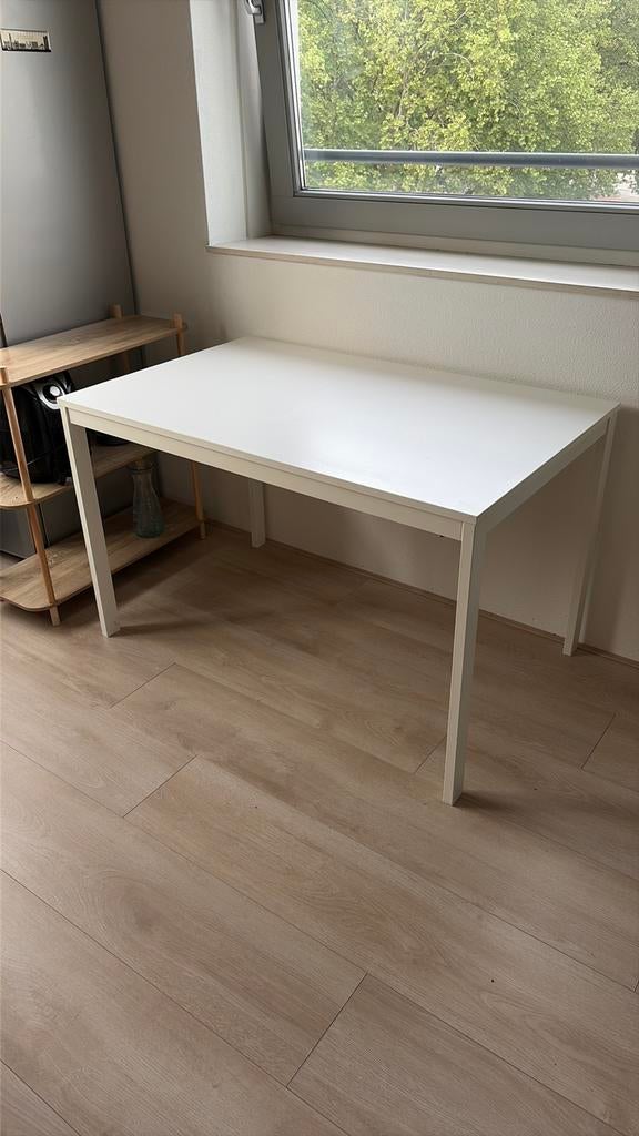 Ikea Wit Bureau, Ophalen of Verzenden, Zo goed als nieuw