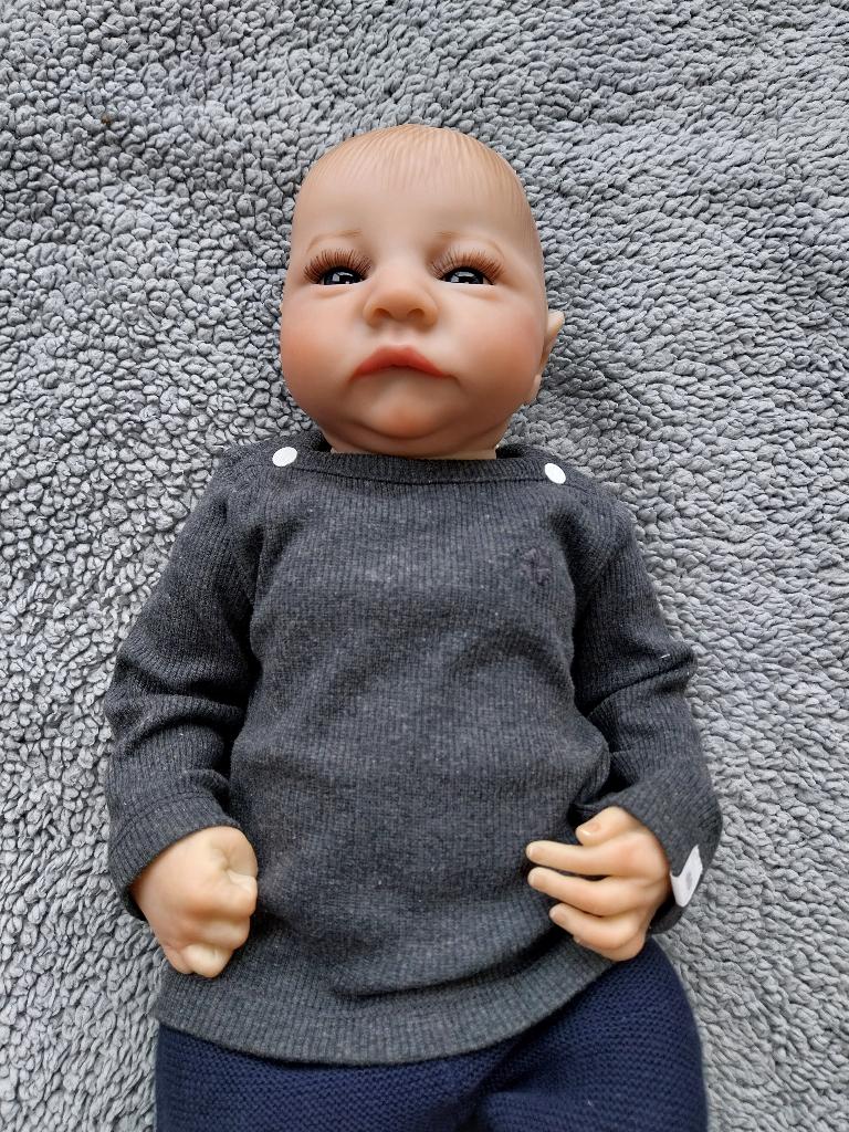 Longsleeve Noppies Natal Dark Grey maat 44 prematuur NIEUW, Kinderen en Baby's, Babykleding | Prematuur, SO, Jongetje of Meisje