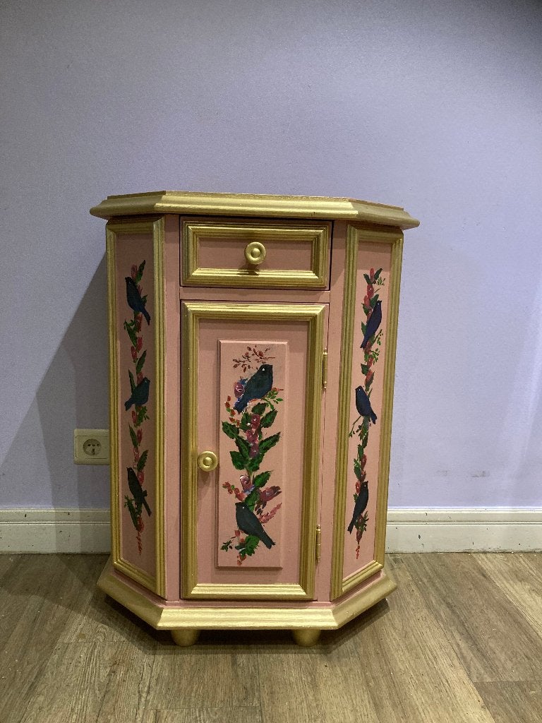 klein kastje, Ophalen, Eikenhout, Zo goed als nieuw, Minder dan 150 cm