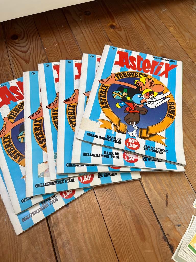 Asterix verovert Rome stickerboeken en stickers, Ophalen of Verzenden, Gebruikt, Stickers en Plaatjes