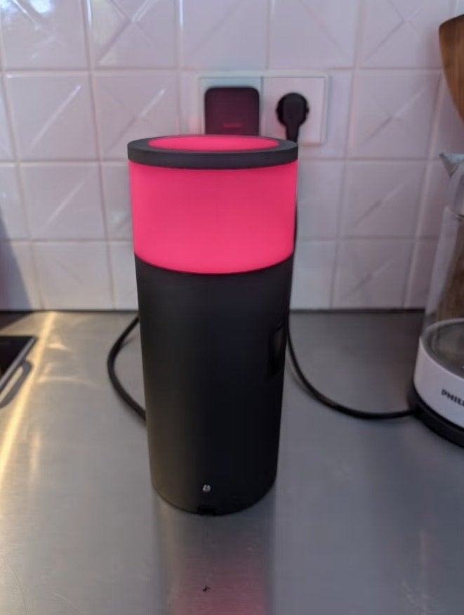 Philips Hue Calla Pedestal Outdoor Licht White and color, Kunststof, Overige fittingen, Ophalen of Verzenden, Zo goed als nieuw
