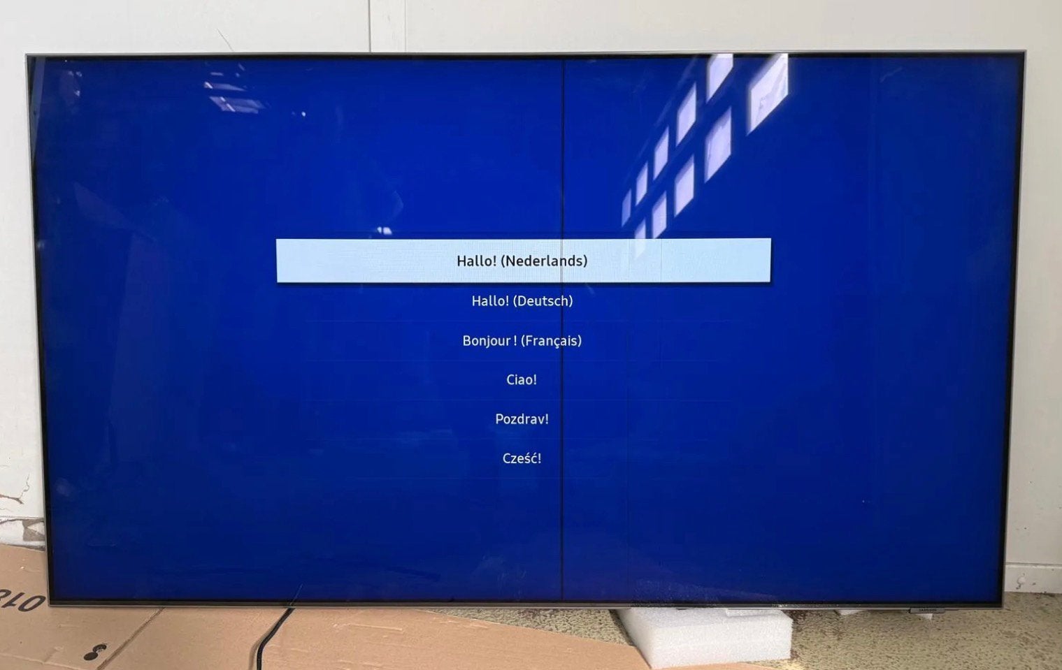 Samsung QE55QN85A Televisie, Ophalen, Gebruikt, 100 cm of meer, Samsung