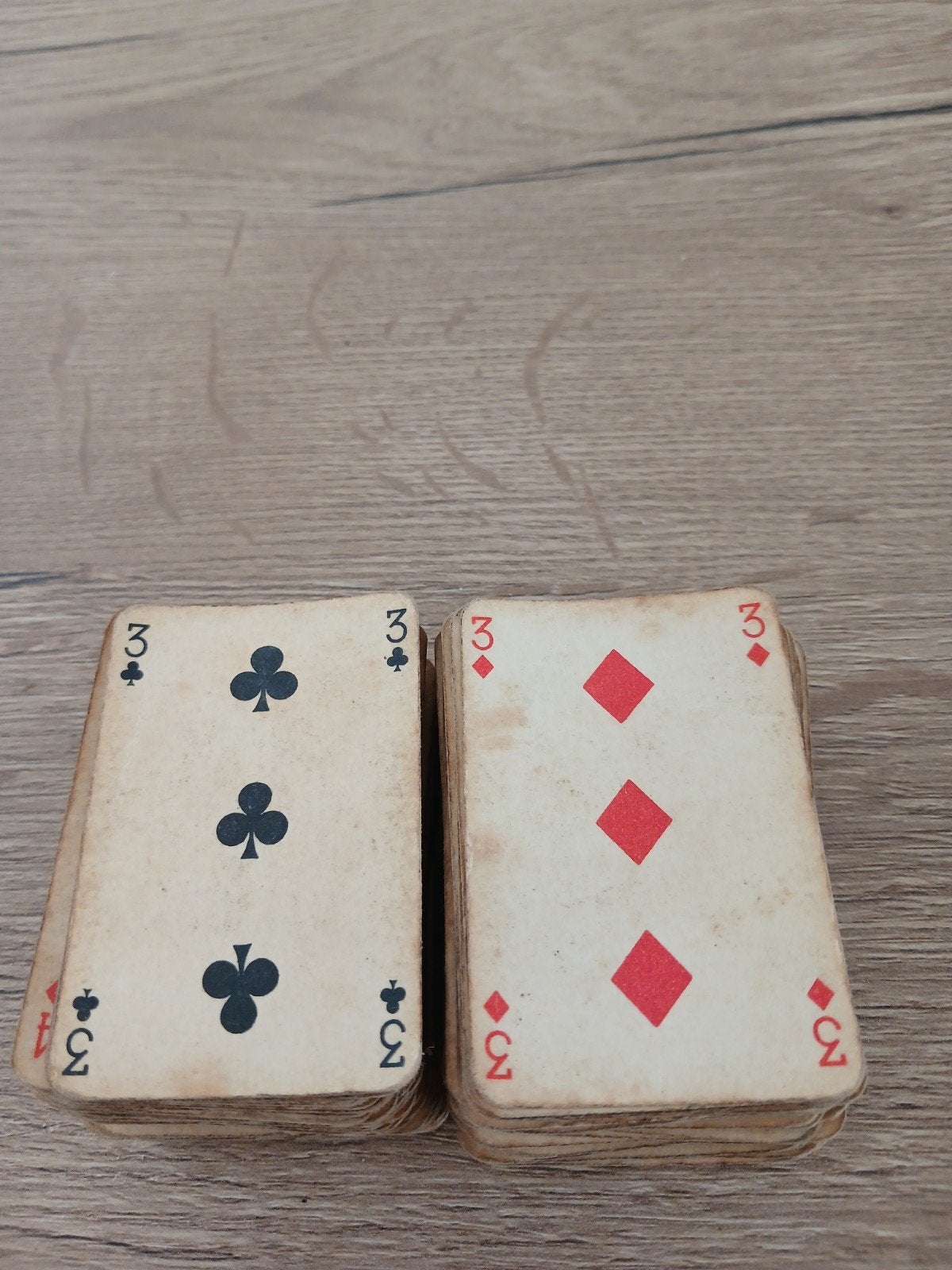 Speelkaarten, Ophalen, Speelkaart(en)