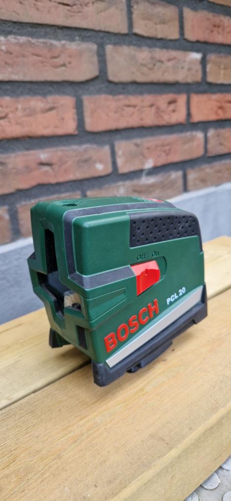 Bosch PCL 20 Kruislijnlaser met TT 150 Statief, Ophalen