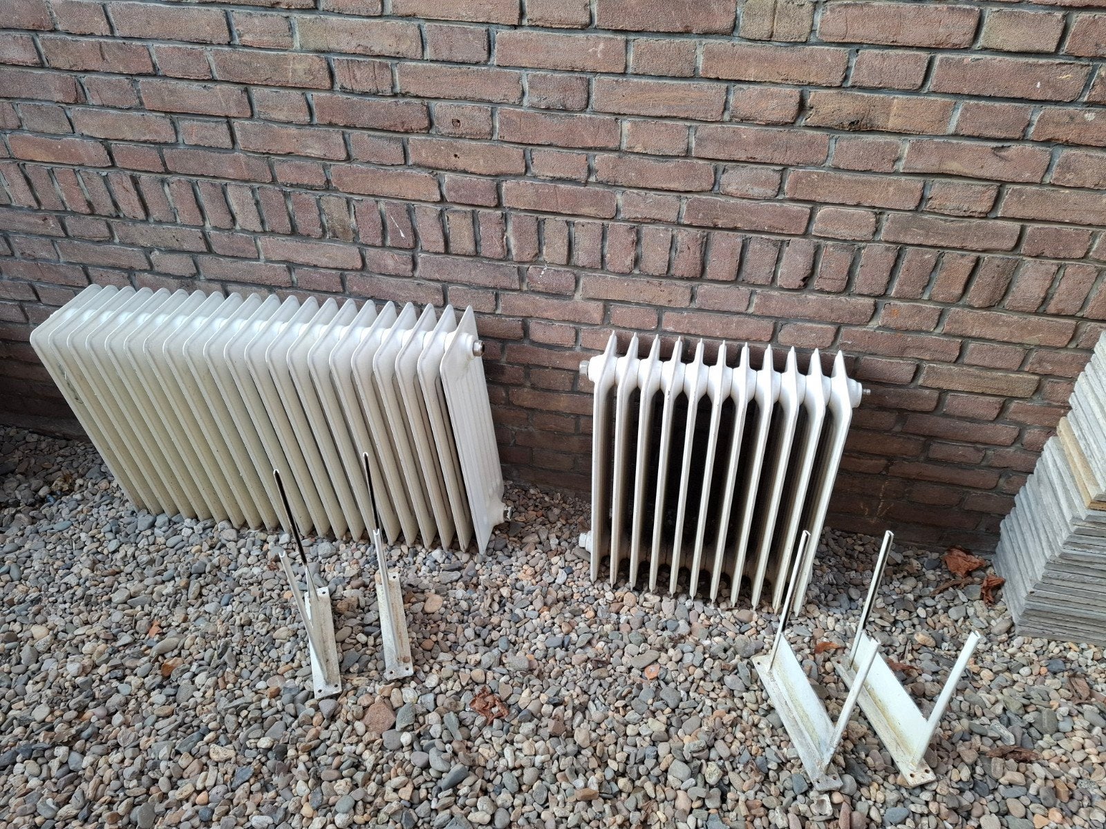 klassieke kolomradiator jaren 30, Ophalen, Gebruikt, Radiator, 30 tot 80 cm