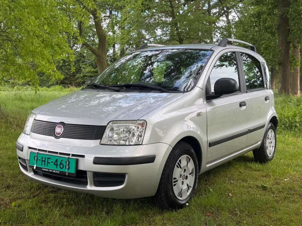 Fiat Panda 1.2 2010 Grijs 41900km, Auto's, Metallic lak, Origineel Nederlands, Bedrijf, Handgeschakeld