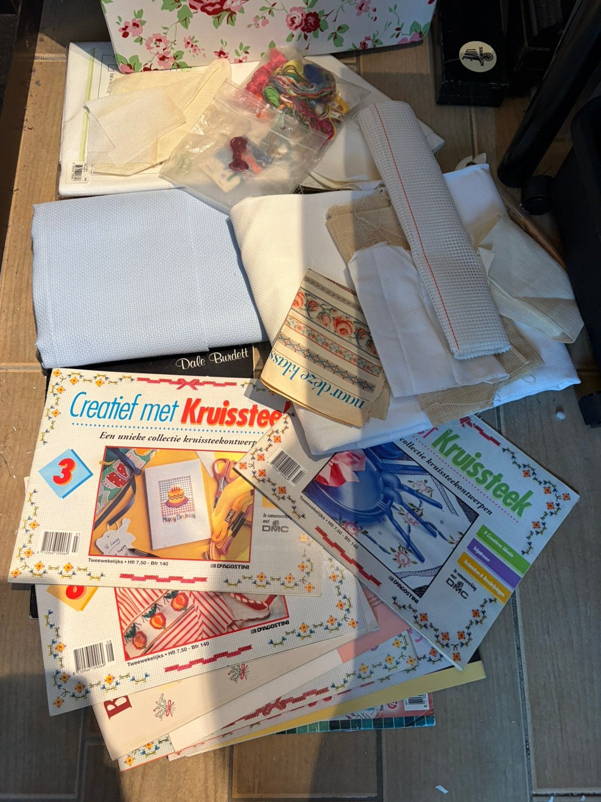 Borduurspullen, Hobby en Vrije tijd, Borduren en Borduurmachines, Ophalen of Verzenden, Zo goed als nieuw, Patroon