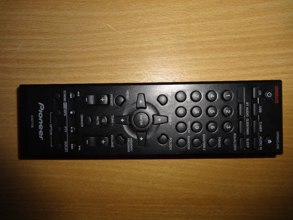 Pioneer AXD7706, Ophalen of Verzenden, Zo goed als nieuw, Origineel, Receiver of Versterker