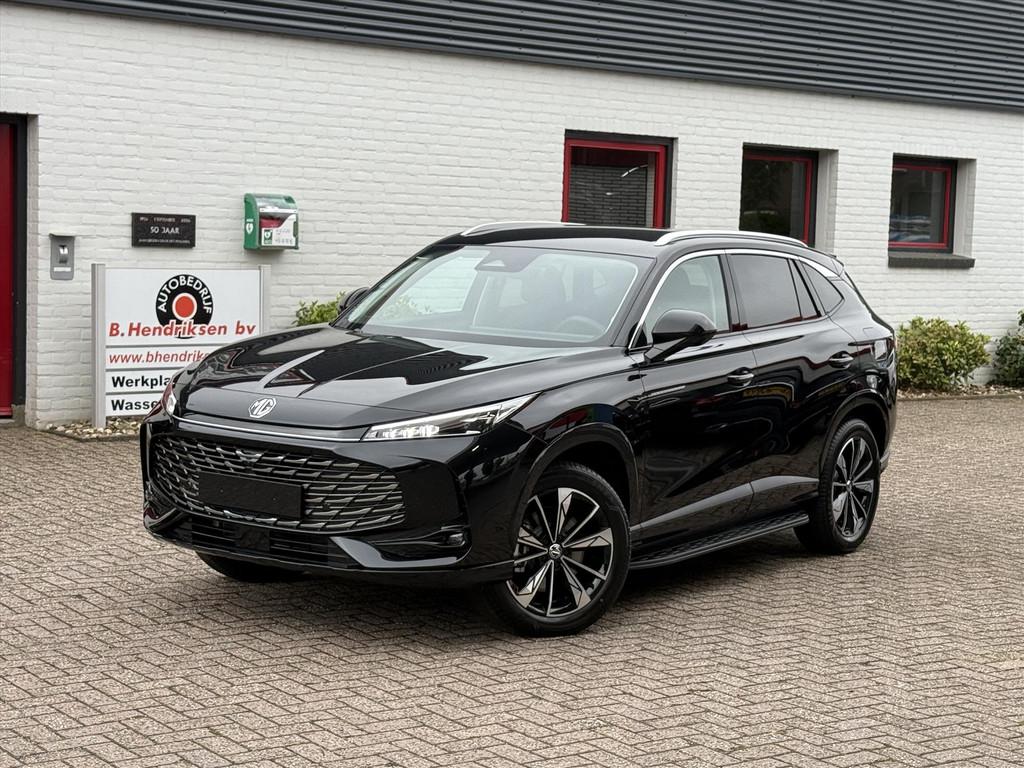 MG Hs 1.5T GDI 272pk PHEV Aut Luxury/ Nieuwe voorraad auto/, Automaat, Gebruikt, 4 cilinders, Zwart