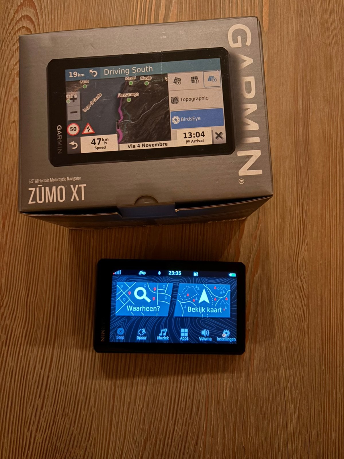 Garmin Zumo XT, Motoren, Ophalen of Verzenden, Zo goed als nieuw