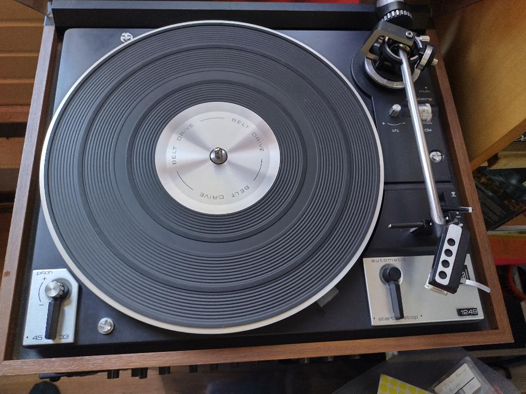 Vintage DUAL CS 1249 platenspeler (jaren '70s), Ophalen, Gebruikt, Automatisch, Platenspeler