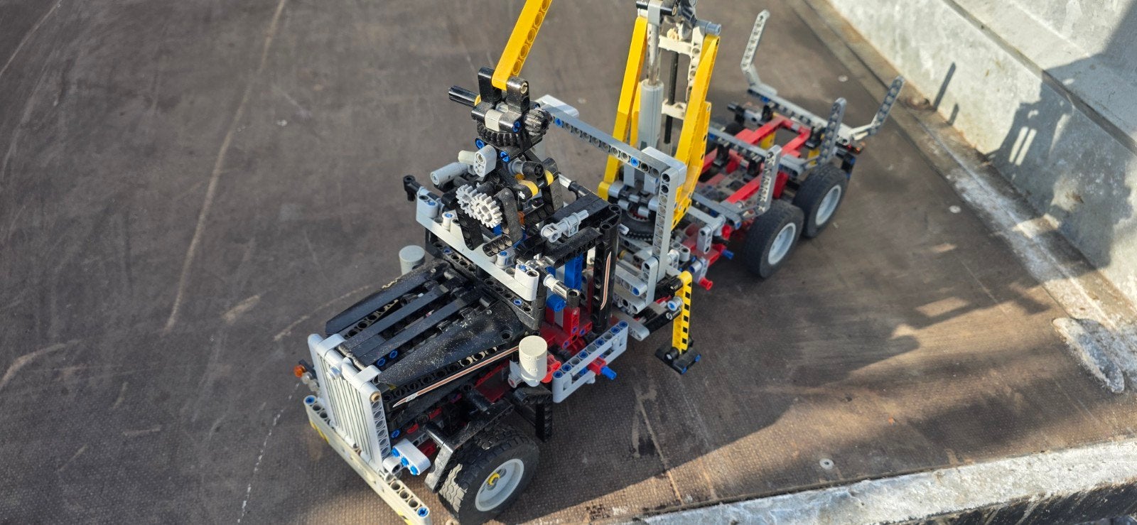 LEGO Technic 9397 Kraanwagen - Incompleet, Ophalen, Gebruikt
