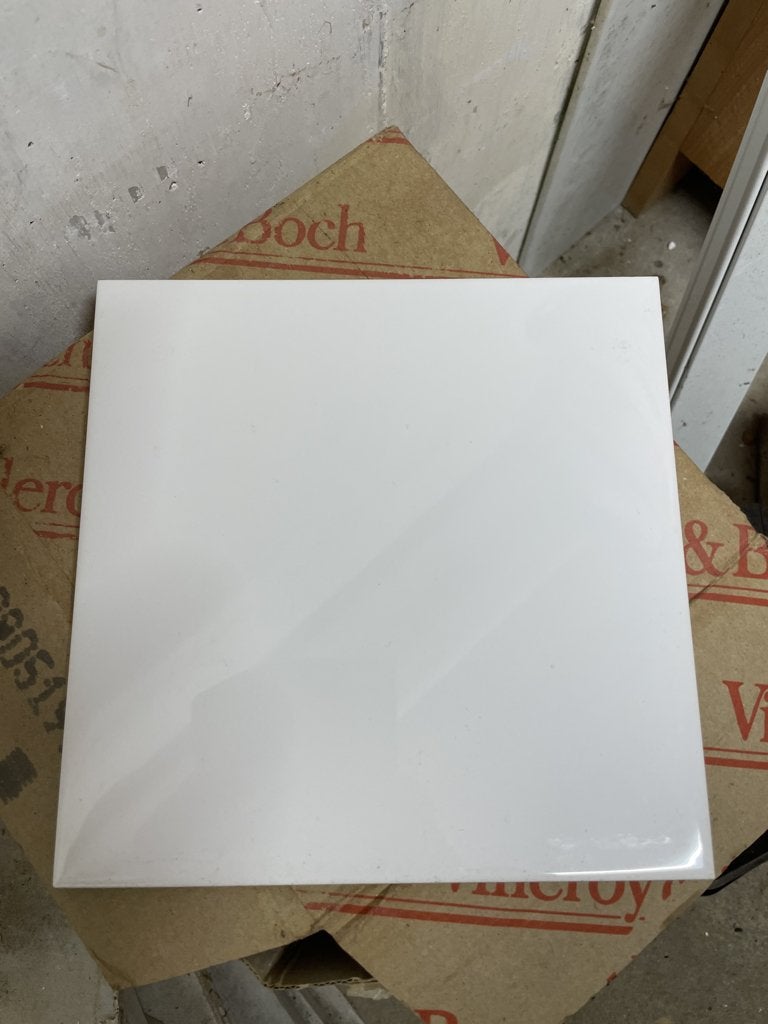 Villeroy & Boch Wandtegels Wit Glanzend 20x20 cm, Ophalen, Nieuw, 20 tot 40 cm, Minder dan 5 m²