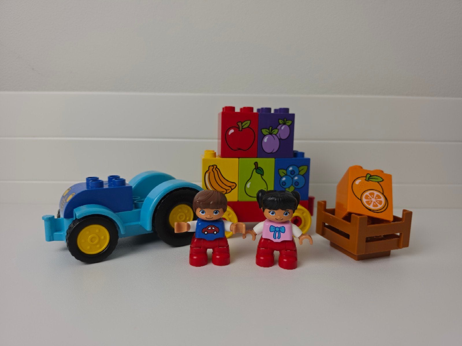 LEGO Duplo Mijn eerste tractor - Set 10615 - Compleet, Overige thema's, Ophalen of Verzenden, Zo goed als nieuw, Duplo