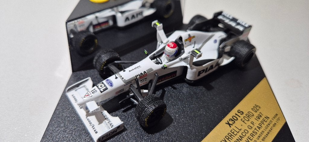 F1 Tyrrell 025 Jos Verstappen Monaco GP 1/43, Hobby en Vrije tijd, Modelauto's | 1:43, Ophalen of Verzenden, Zo goed als nieuw