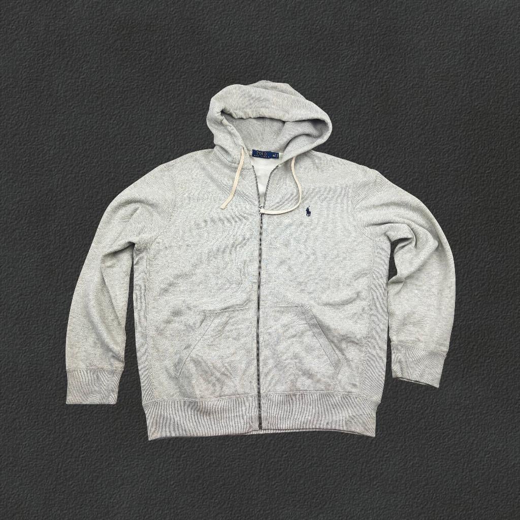 (983) Grijze Ralph Lauren Zip Vest - XL - Zeer Goede staat, Ralph Lauren, Maat 56/58 (XL), Ophalen of Verzenden, Zo goed als nieuw