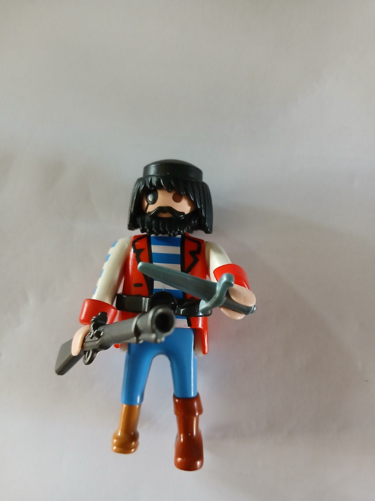 Playmobil piraat met houten been, Ophalen of Verzenden, Zo goed als nieuw, Los playmobil
