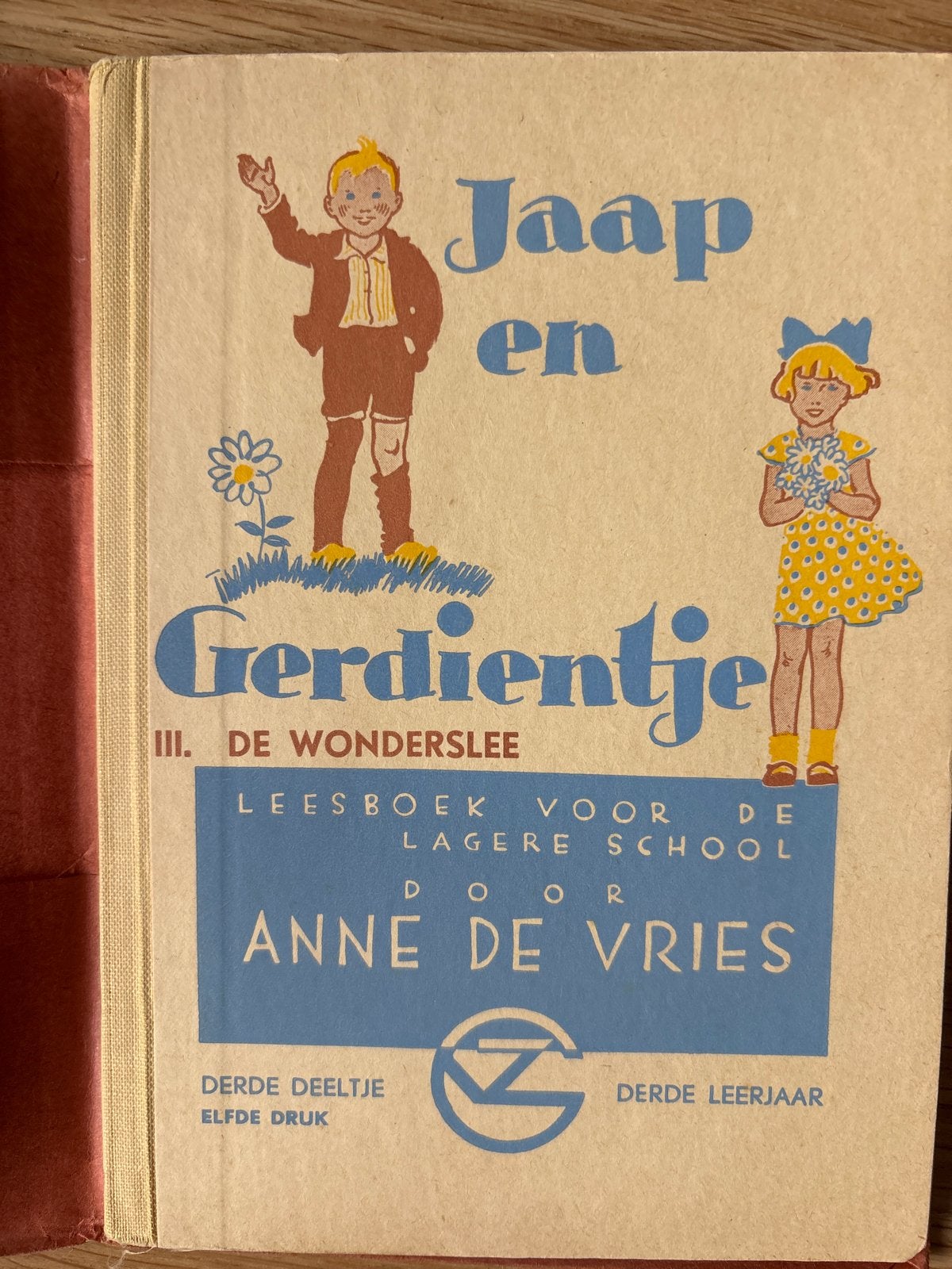 Jaap en Gerdientje III: De Wonderslee - Anne de Vries, Boeken, Kinderboeken | Jeugd | onder 10 jaar, Ophalen of Verzenden, Gelezen