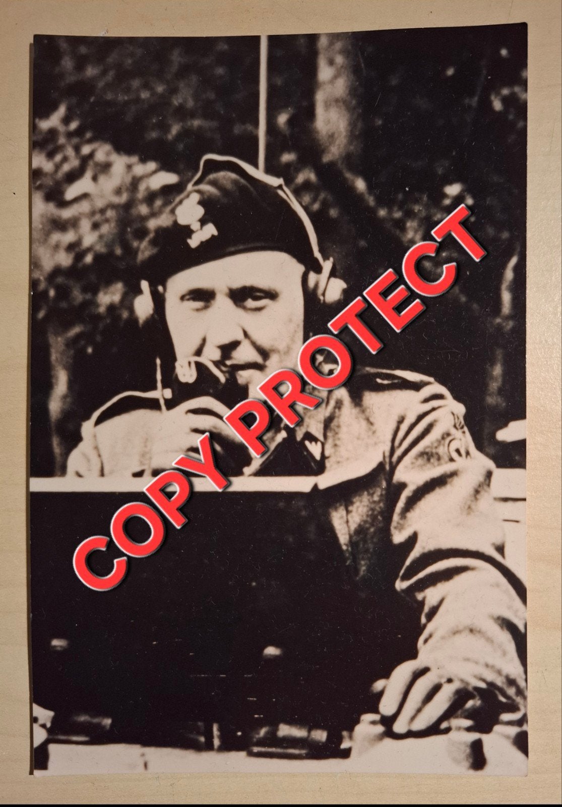 Gedenkprentje bidprentje generaal Maczek, Verzamelen, Militaria | Tweede Wereldoorlog, Ophalen of Verzenden, Nederland, Embleem of Badge