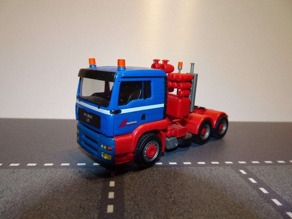 181 herpa man tga 3-as trekker riwatrans 1:87 truck trein, Ophalen of Verzenden, Zo goed als nieuw, Bus of Vrachtwagen, Herpa