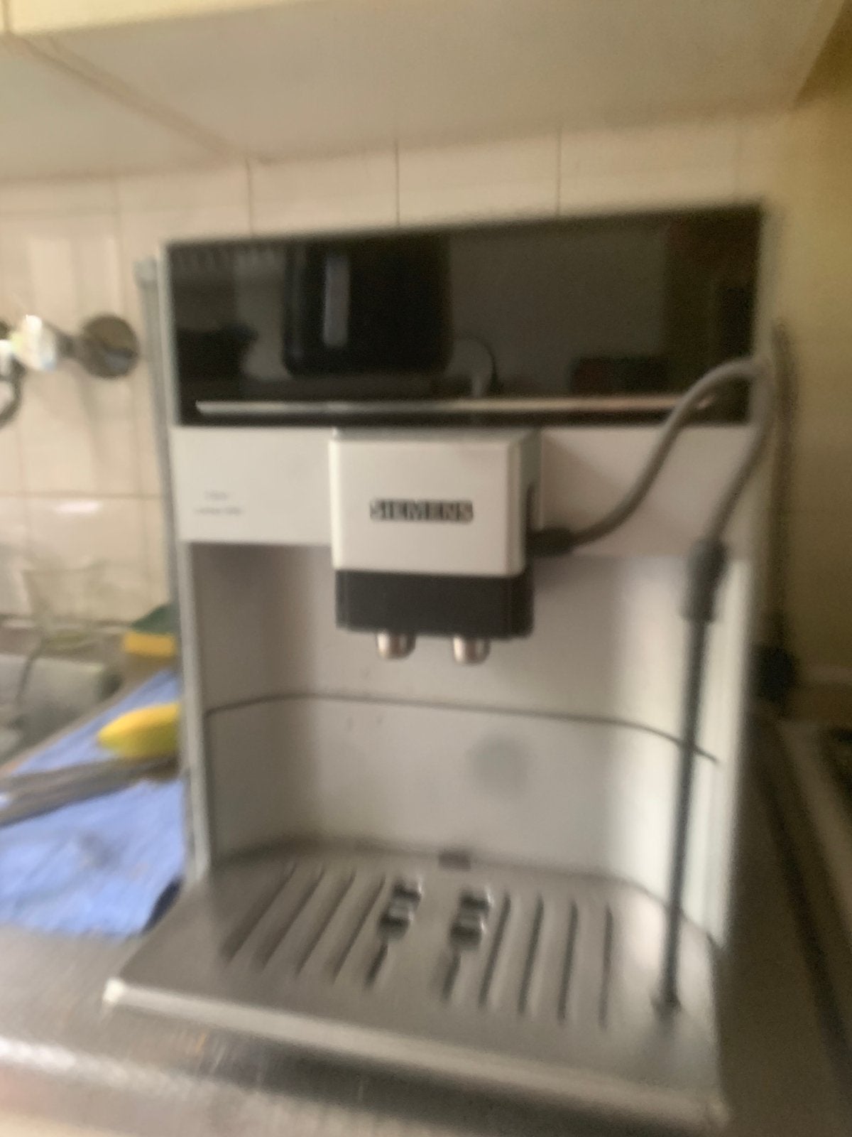 Siemens koffiemachine, Ophalen, Gebruikt, Koffiemachine, Koffiebonen