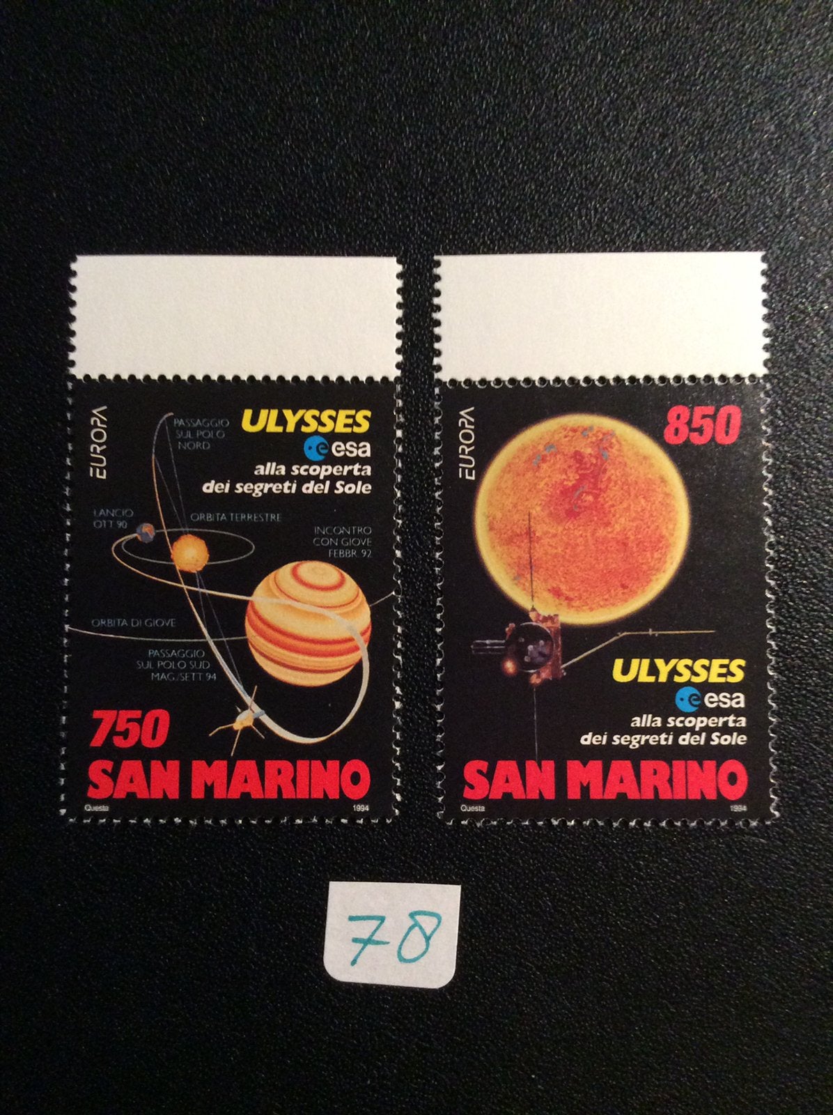 San Marino postzegels 1994 pfr Mi 1575/76, Ophalen of Verzenden, Overige landen, Postfris