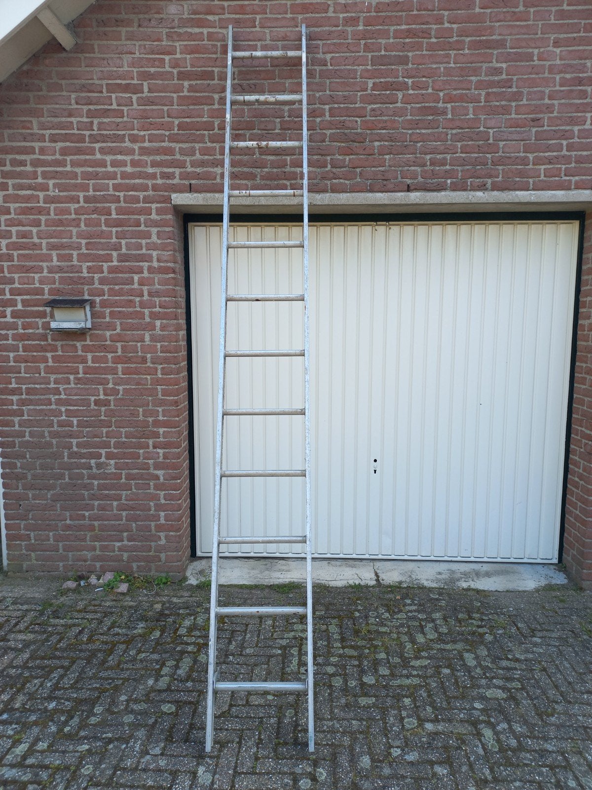 Aluminium ladder 350 cm, Ophalen, Gebruikt, 4 meter of meer