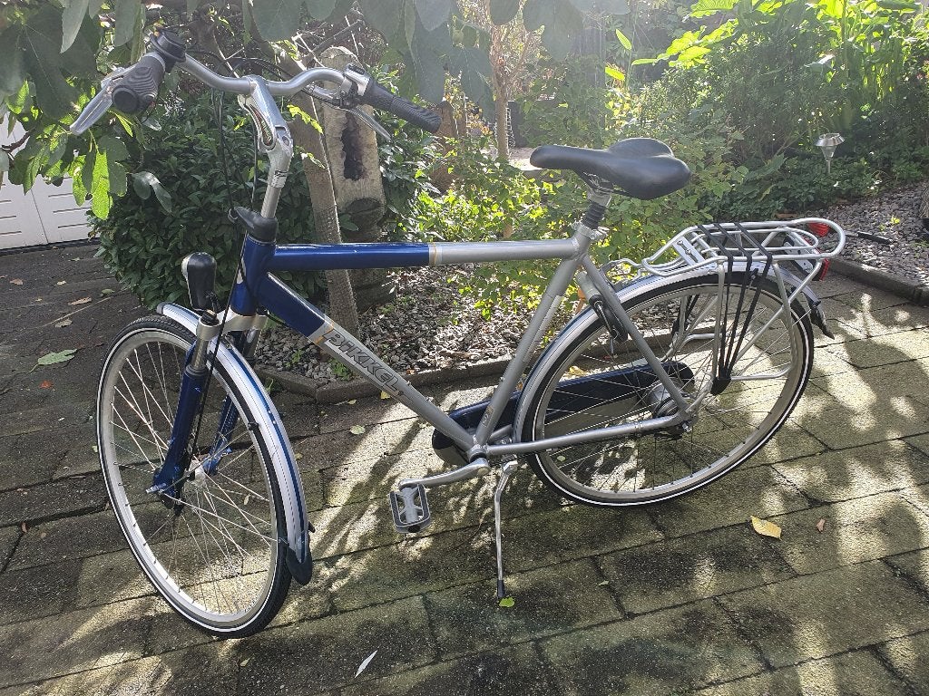 Heren/jongens sportfiets  BIKKEL, Gebruikt, Vering, Velgrem, 57 tot 61 cm