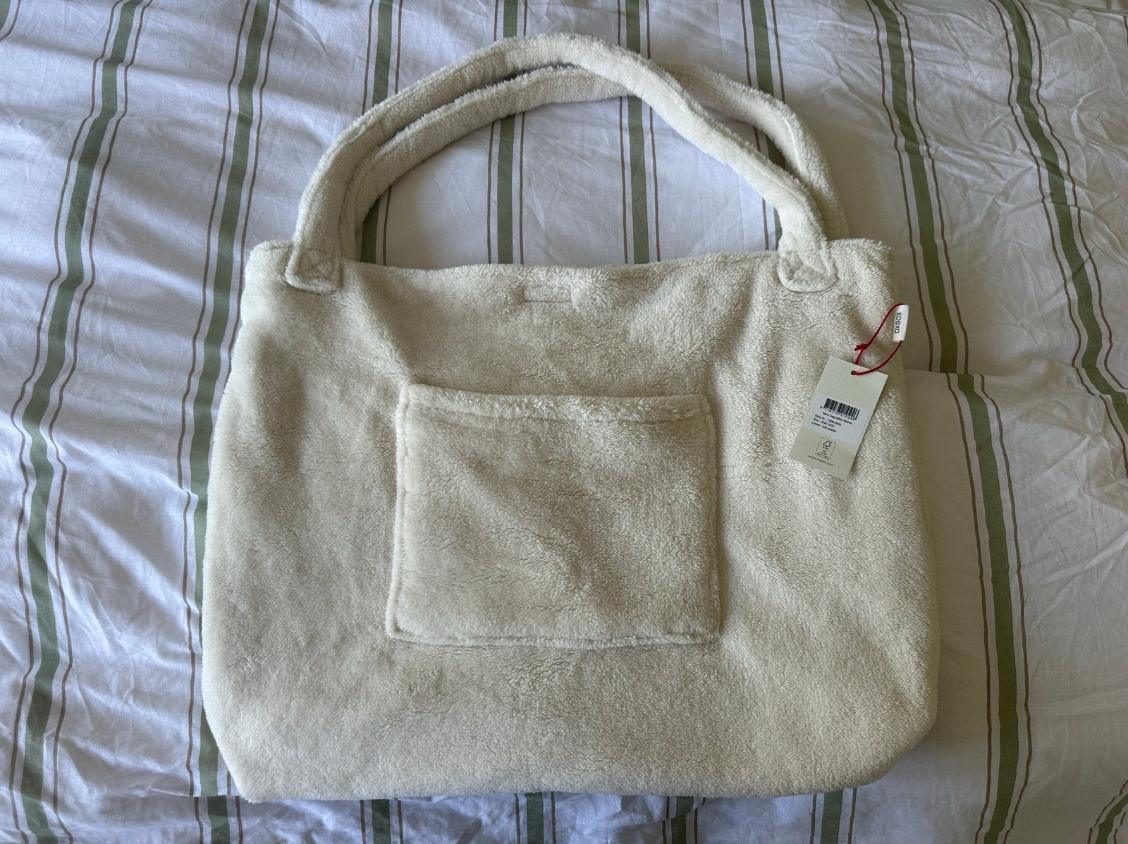 Koeka luiertas teddy - Nieuw, Kinderen en Baby's, Luiertassen, Verzorgingstas, Koeka, Nieuw, Beige