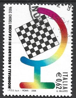 Italië-19, Ophalen of Verzenden, Gestempeld