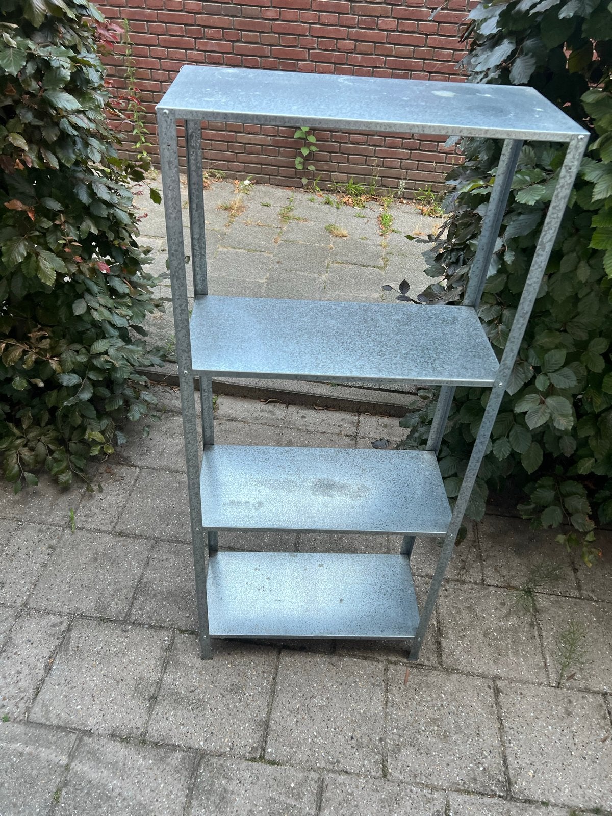 Metalen stellingkast - Ideaal voor tuin of schuur, Ophalen, Gebruikt